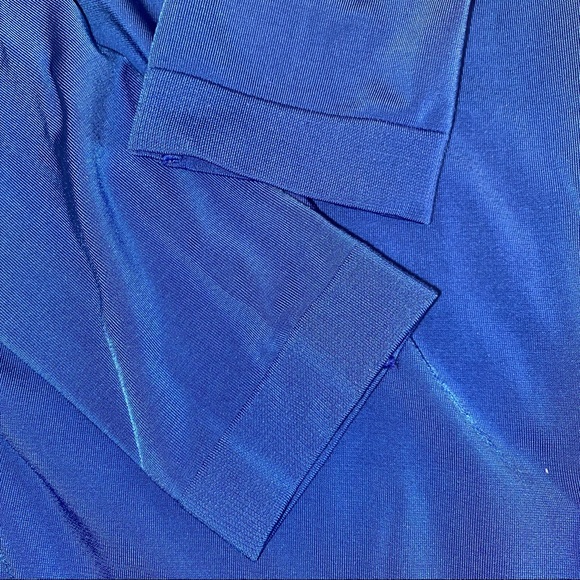 Nike Pro Blue Long Sleeve Top - Picture 3 of 12